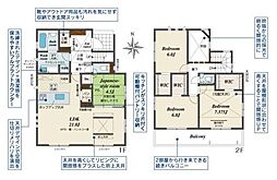 奈良市あやめ池南2丁目 2号棟 ／新築一戸建