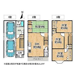 羽曳野市西浦4丁目の一戸建て