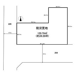 橿原市小房町　建築条件なし土地