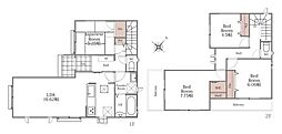 生駒市萩の台 Ｌ号棟 ／新築一戸建