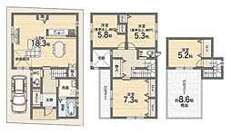 橿原市北妙法寺町 ／新築一戸建