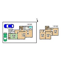 北葛城郡広陵町みささぎ台の一戸建て