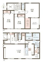 リーブルガーデン上中 ／新築一戸建