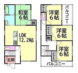 大和高田市中三倉堂2丁目　一戸建