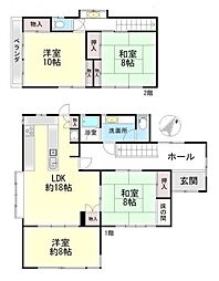 生駒郡平群町椿台2丁目　一戸建