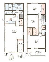リーブルガーデン東九条町 1号棟 ／新築一戸建