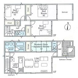 クレイドルガーデン萩原町 2号棟 ／新築一戸建