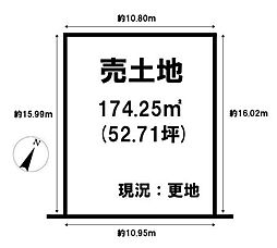 北葛城郡河合町広瀬台2丁目の土地