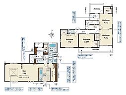 葛城市林堂 1号棟 /新築一戸建