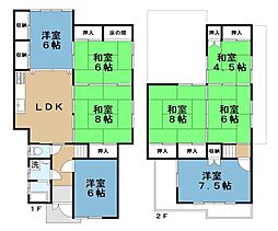 生駒郡平群町吉新3丁目　一戸建
