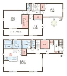 リーブルガーデン野垣内町 1号棟 ／新築一戸建