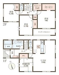 リーブルガーデン龍田西 1号棟 ／新築一戸建