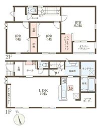 リーブルガーデン龍田西 2号棟 ／新築一戸建