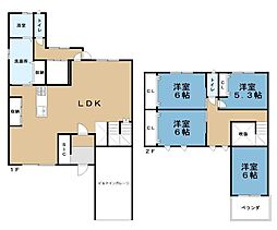 香芝市西真美3丁目　一戸建