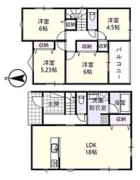 奈良市法蓮町 2号棟 ／新築一戸建