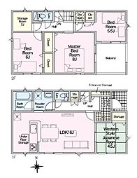 クレイドルガーデン吉新 1号棟 ／新築一戸建