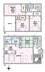 クレイドルガーデン吉新 5号棟 ／新築一戸建