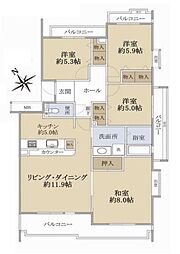 真美ヶ丘中央一番街　11号棟