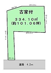 大和郡山市矢田山町 建築条件なし土地
