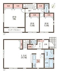 リーブルガーデン三碓 2号棟 ／新築一戸建