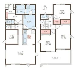 リーブルガーデン押熊町 1号棟 ／新築一戸建