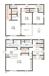 リーブルガーデン粟殿 3号棟 ／新築一戸建