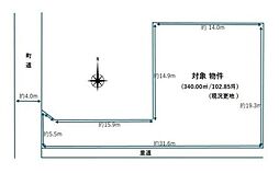 葛城市南花内の土地