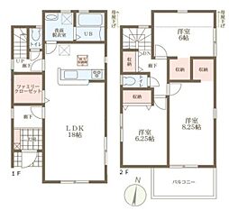 リーブルガーデン中町 2号棟 ／新築一戸建