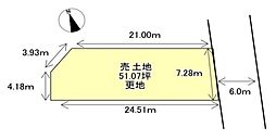 橿原市地黄町の土地