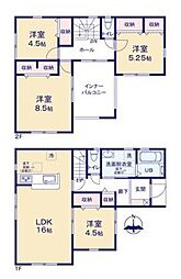 リーブルガーデン東九条町 1号棟 ／新築一戸建