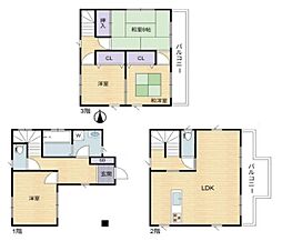 柏原市大正2丁目　一戸建