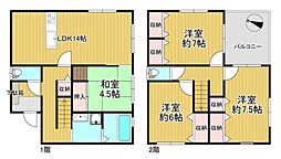 奈良市古市町　一戸建