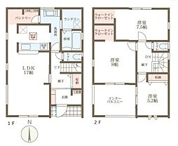 リーブルガーデン上牧 2号棟 ／新築一戸建