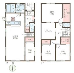 リーブルガーデン押熊町 2号棟 ／新築一戸建