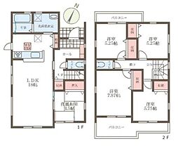 リーブルガーデン学園緑ケ丘 2号棟 ／新築一戸建