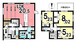 葛城市笛堂 2号地 /新築一戸建
