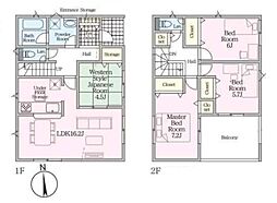 クレイドルガーデン大中 2号棟 ／新築一戸建