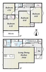 奈良市学園大和町2丁目 2号棟 ／新築一戸建