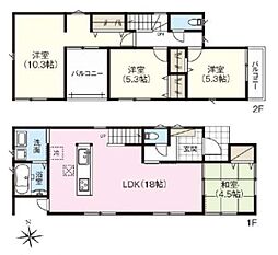 ファーストタウン右京 2号棟 ／新築一戸建