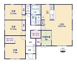 リーブルガーデン黒田 2号棟 ／新築一戸建