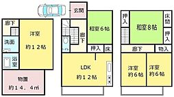 奈良市富雄北３丁目の一戸建て