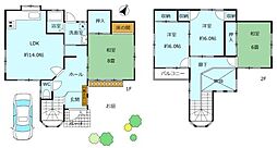 北葛城郡河合町泉台２丁目の一戸建て