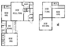 宇陀市榛原天満台西４丁目の一戸建て