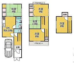 城陽市平川鍛冶塚　中古戸建