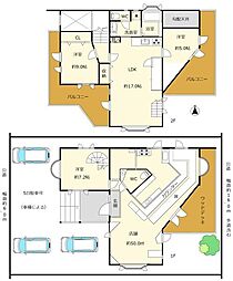 精華町桜が丘4丁目店舗付住宅・ログハウス