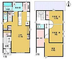 名古屋市守山区大字上志段味字東谷の一戸建て