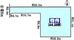 春日井市味美町2丁目の土地
