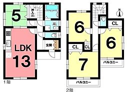 名古屋市守山区桔梗平３丁目の一戸建て