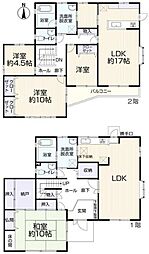 名古屋市守山区桔梗平２丁目の一戸建て