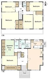尾張旭市大久手町一の曽の一戸建て